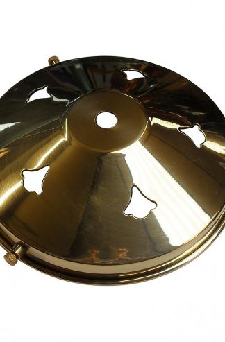 5¼" Gallery with 10mm Centre Hole (Brass)