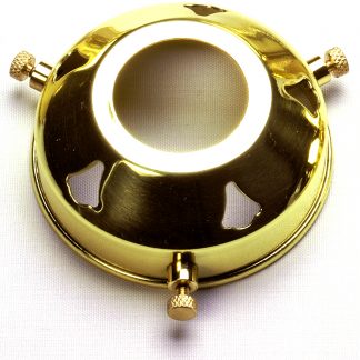 2¼" Gallery with 29mm Centre Hole (Brass)