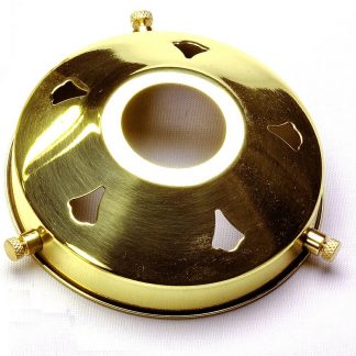 3¼" Gallery with 29mm Centre Hole (Brass)