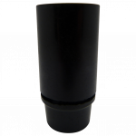 Plastic SES 10mm Lampholder [Smooth Skirt] (Black)