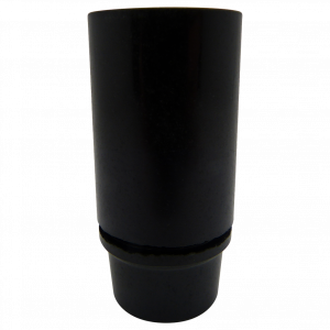 Plastic SES 10mm Lampholder [Smooth Skirt] (Black)