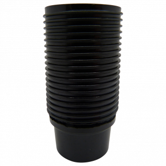 Plastic SES 10mm Lampholder [Threaded Skirt] (Black)