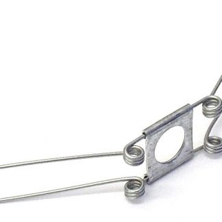 Spring Clip 2 Arm with 10mm Hole (120mm)