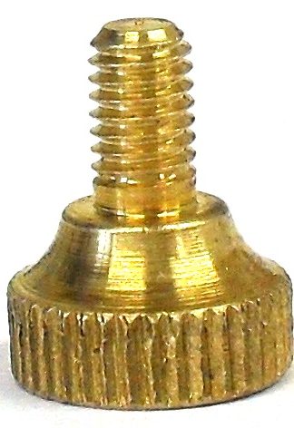 M3 Knurled Head Machine Screw (Brass)