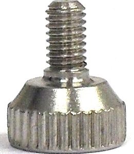 M3 Knurled Head Machine Screw (Nickel)