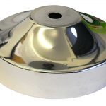 Shaped Ceiling Rose Converter (Chrome)