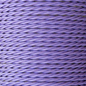3 Core 0.75mm Twisted Braided Flex (PURPLE)