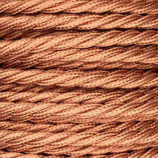 3 Core 0.75mm Twisted Braided Flex (COPPER)
