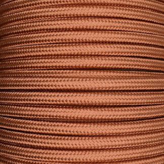 3 Core 0.75mm Round Braided Flex (COPPER)