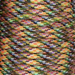 3 Core 0.75mm Round Braided Flex (MULTI-COLOURED)