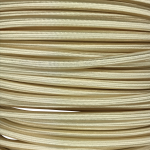 3 Core 0.75mm Round Braided Flex (CREAM)