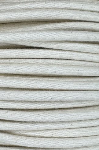 3 Core 0.75mm Round Braided Flex (OFF WHITE)