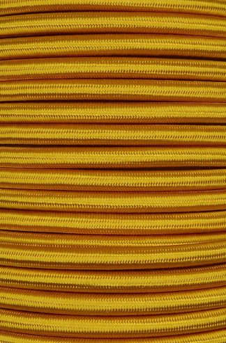 3 Core 0.75mm Round Braided Flex (LIGHT GOLD)