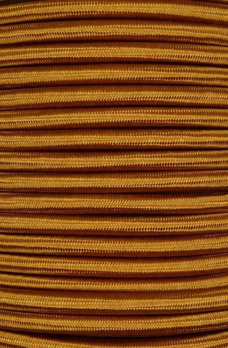 3 Core 0.75mm Round Braided Flex (ANTIQUE GOLD)