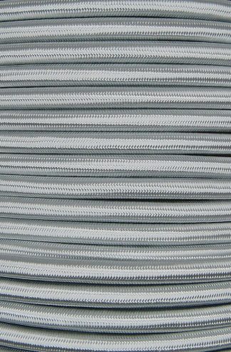 3 Core 0.75mm Round Braided Flex (SILVER)