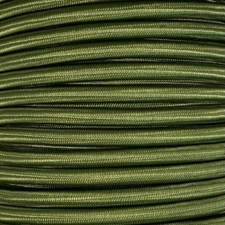 3 Core 0.75mm Round Braided Flex (CYPRUS GREEN)