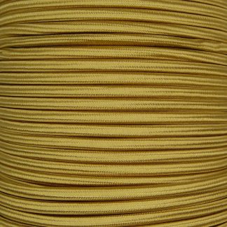 2 Core 0.5mm Flat (Oval) Brass Braided Flex