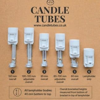 E14 23.5mm Adjustable (White)