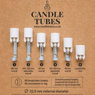 E14 22.5mm Adjustable (White)