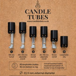 E14 22.5mm Adjustable (Black)